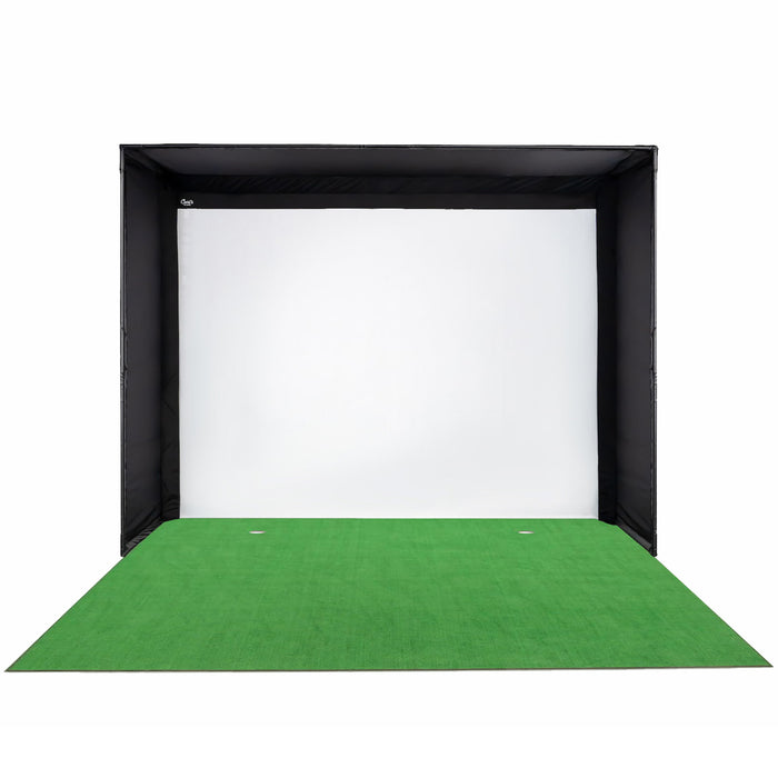 Carl's Place DIY Golf Simulator Enclosure with Impact Screen