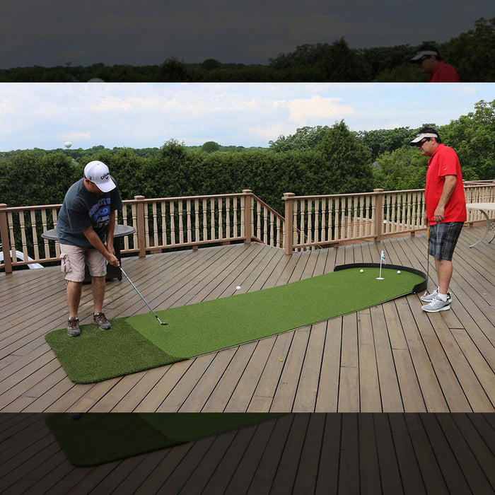 Big Moss Commander Patio Series Putting and Chipping Green (3' x 15')